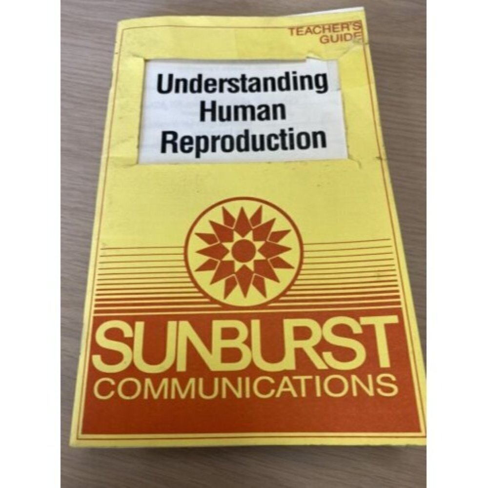 Vintage Teachers Guide Understanding Human Reproduction Retro SEX EDUCATION